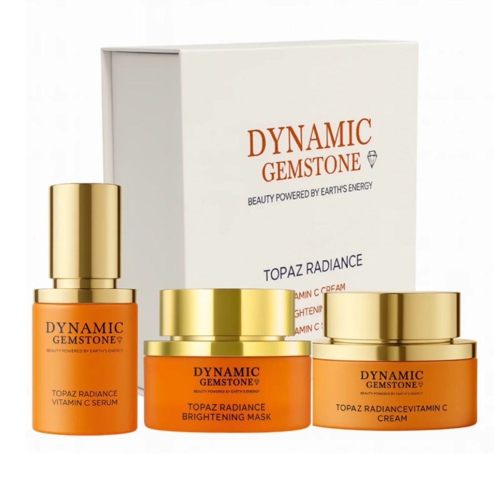 Dynamic 💎 Topaz Radiance Vitamin C cream Brightening Mask Vitamin C Serum